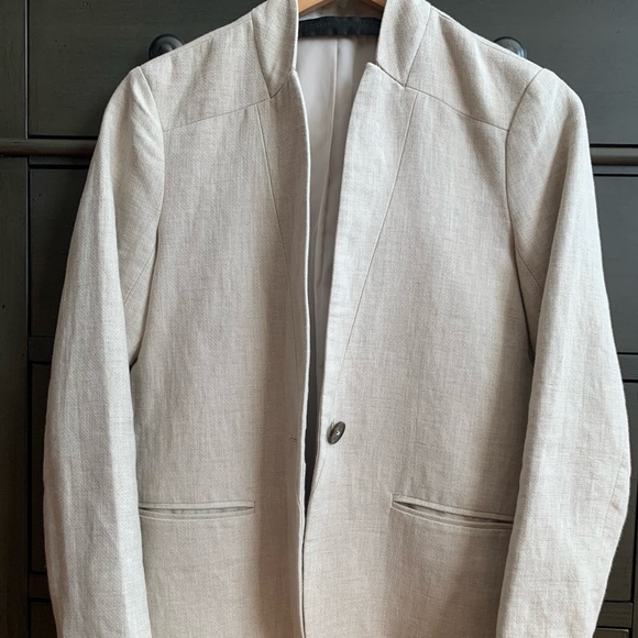 Women’s Jenni Kayne Linen Blend Blazer Size S - Picture 3 of 8
